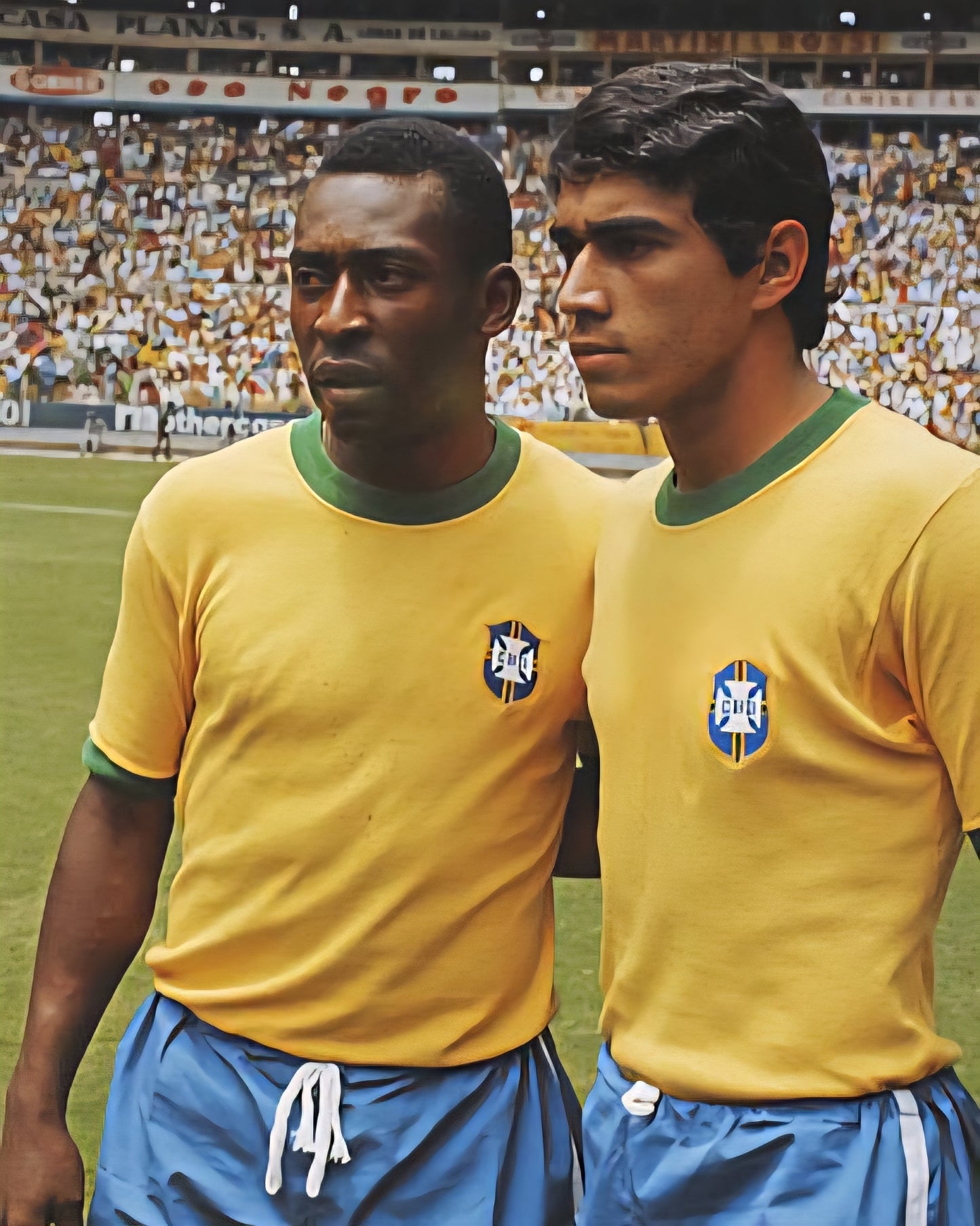 Brasil 1970 Retro Jersey