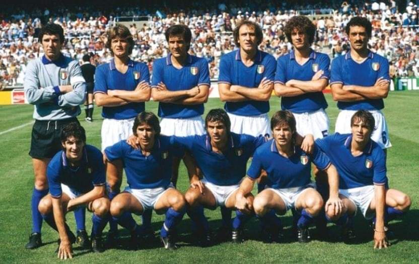 Italy 1982 Retro Jersey