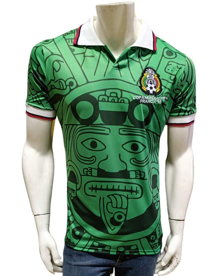 México 1998 Jersey Retro