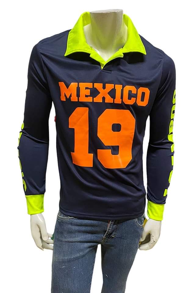 Jorge Campos Jersey Retro Manga Larga