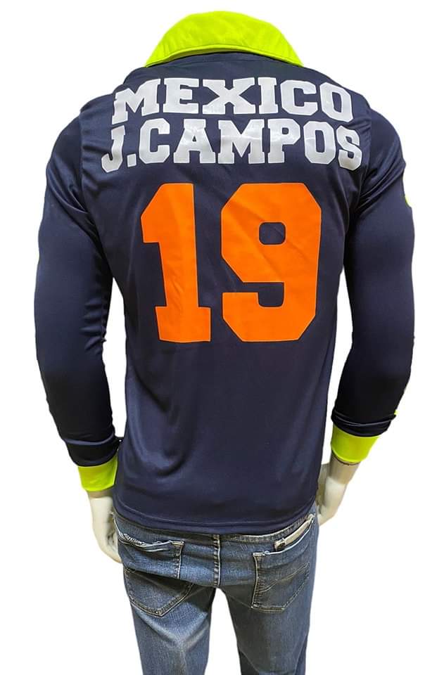 Jorge Campos Jersey Retro Manga Larga