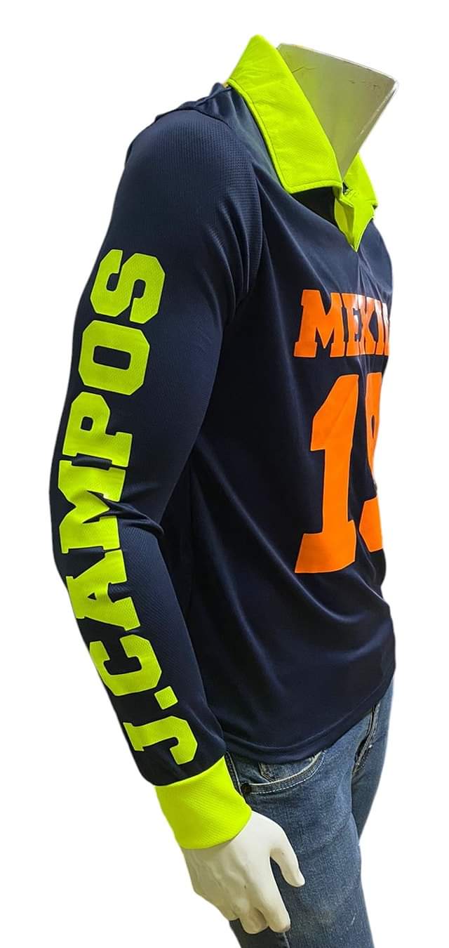 Jorge Campos Jersey Retro Manga Larga