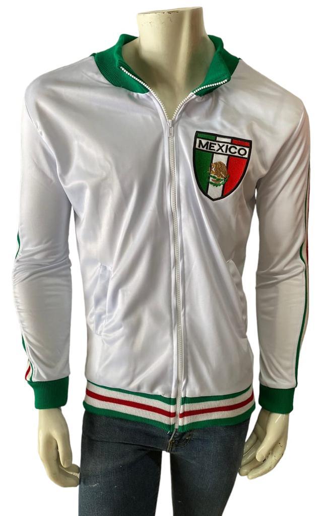 México 1977 Chamarra Retro Visitante