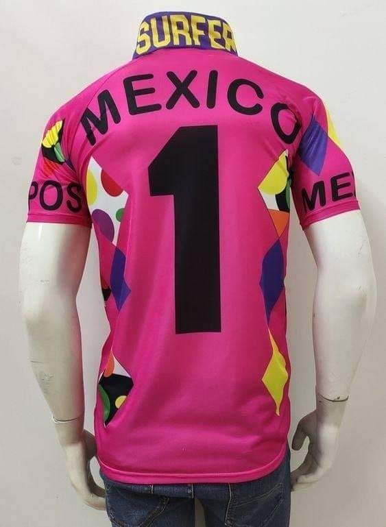 Jorge Campos 1993 Retro Jersey Away