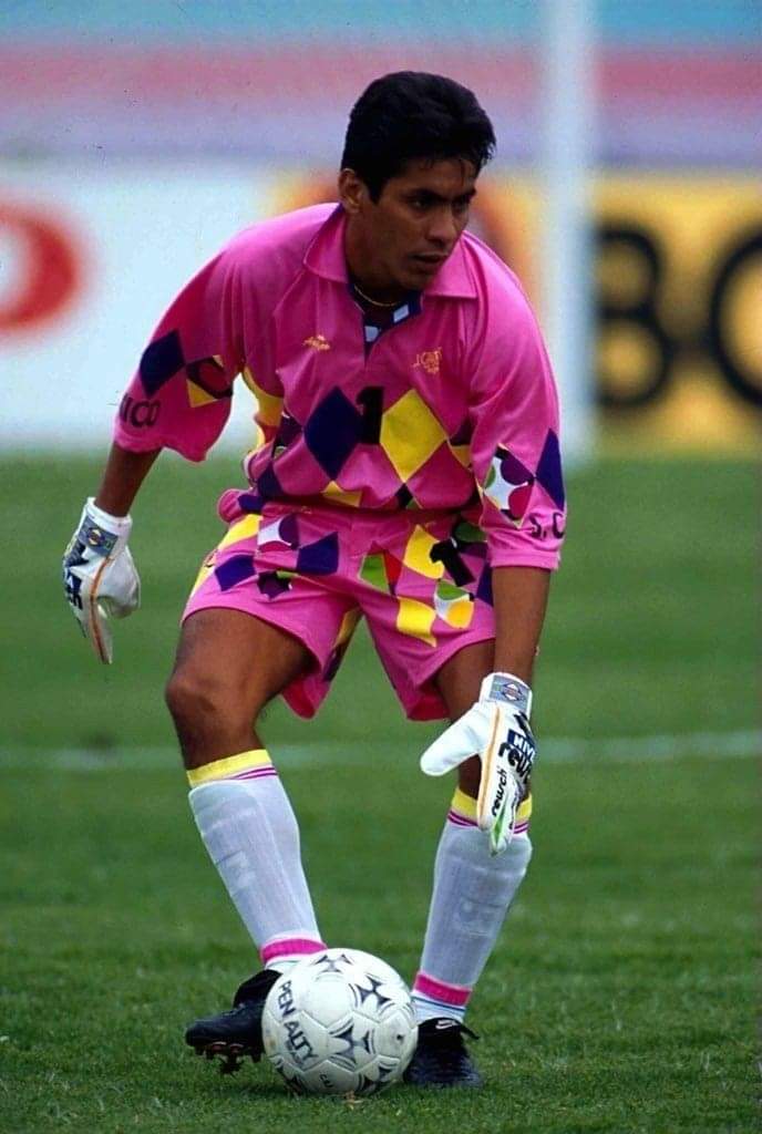 Jorge Campos 1993 Retro Jersey Away