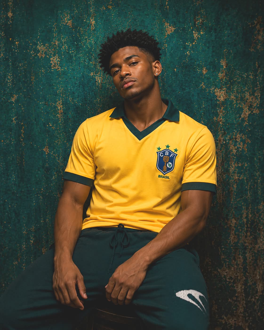 Brazil 1986 Retro Jersey